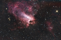 Happy  everyone Heres M the Omega Nebula 