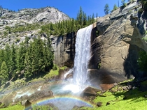 Happy Pride from Vernal Falls Yosemite National Park 