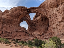 Hauntingly beautifulDouble Arch Arches National Park  UT 