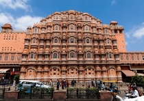Hawa Mahal in Jaipur Rajasthan in India
