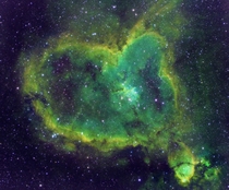 Heart Nebula in SHO 