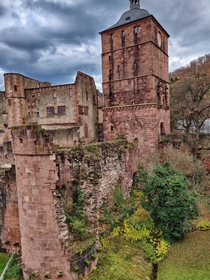 Heidelberg Germany Castel in the autumn colours