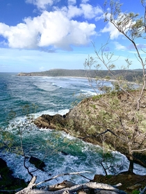 Hells Gate Noosa Heads  This morning at Noosa Heads Australia looking south
