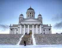 Helsinki in the winter 