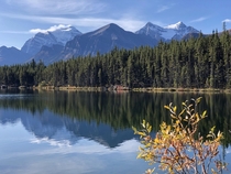 Herbert Lake in Alberta Canada 