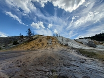 Here is another side of Yellowstone National Park Mammoth Hot Springs Wyoming 