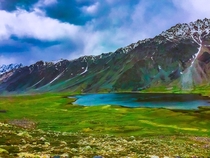 Here Lies the highest Polo ground  feet  meters Shandur Lake Pakistan 