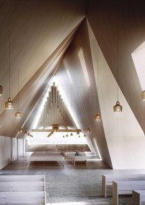Hey Architects design for Ylivieska Church in Oulo Finland 