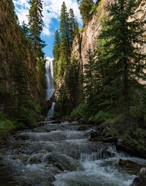 Hidden Falls near Telluride Colorado 