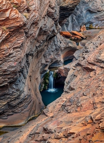 Hidden Pool in Karijini National Park Western Australia 