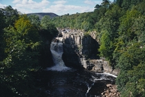 High Force waterfall one of the more epic sights England has to offer High Force North Pennines UK 