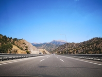 Highway in Turkey 