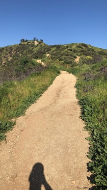 Hiking trail in Glendale CA  x