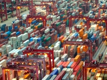 Hong Kong Container Port 