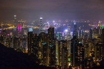 Hong Kong From Victoria Peak 