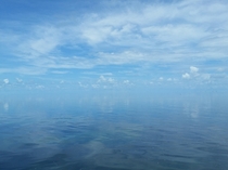 Horizon porn aka the view from my kayak in Key West