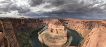 Horse shoe bend in AZ No filter s of people around Best I could do without falling to my death 