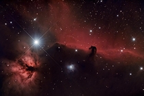 Horsehead and Flame Nebula in Orion