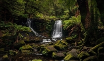 Horseshoe Falls Mount Field National Park Tasmania  benjaminalldridge