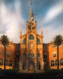 Hospital de Sant Pau in Barcelona   