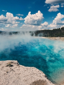 Hot Spring in Yellowstone National Park 
