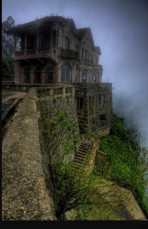 Hotel del Salto built in  near the touristy Tequendema Falls on the Bogota River in Colombia It was closed in  and believed to be haunted Several customers are disappeared It is now a museum It has not been restored since it was abandoned