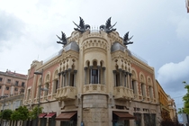 House of the Dragons built in  Ceuta Spain