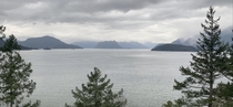 Howe Sound Southwest British Columbia near Vancouver 
