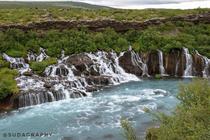 Hraunfossar waterfall Iceland 
