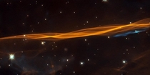 Hubble Captures Edge of the Cygnus Supernova Blast Wave