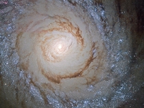 Hubble captures stunning image of Messier  Galaxy showing a starburst ring 