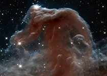Hubble infrared image of the Horsehead Nebula 