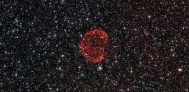 Hubble sees the remains of a star SNR  gone supernova  years ago 