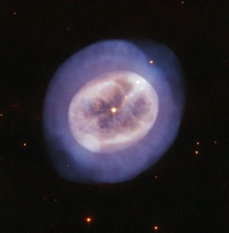 Hubble Spots Purple Jellyfish Star Glowing in Abyss of Deep Space