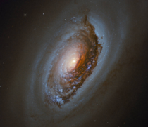 Hubbles view of Black Eye Galaxy