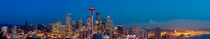 Huge Seattle Skyline Panorama 
