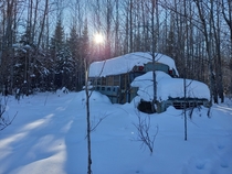 Hunters camp in Northern Ontario