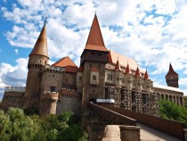 Hunyad Castle in Transylvania Romania 