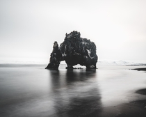 Hvtserkur North Iceland Basalt Monolith OC    IG danjdickman