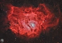 Hydrogen Star Formation in M The Lagoon Nebula - 