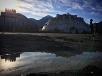 I also have an alright pic of that abandoned igloo in Alaska