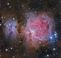 I captured this image of The Orion Nebula with just  minutes of exposure time - check out all of that dust