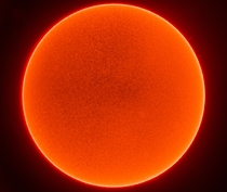 I captured this picture of the Sun last week from my backyard