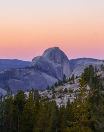 I dream in colors borrowed by this sunset Tenaya Lake Yosemite NP 