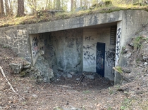 I found a bunker walking my dog in the woods