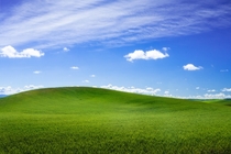 I found a hill that looks a lot like the Windows XP wallpaper - Palouse Washington x 