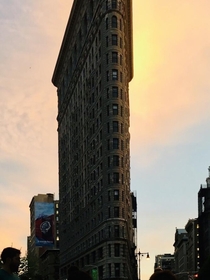 I go to NYC get coffee at the coffee shop around the corner and sit in Herald Square just look at The Flatiron Building