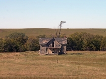 I like that you can see all the way through the house Flint Hills Kansas 