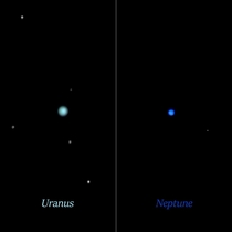 I recieved requests to post only Uranus and Neptune from my latest composite Here you go In case you missed my last post these are part of my solar system collage taken from my yard in northern California