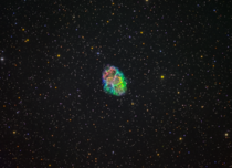 I took this picture of the Crab Nebula from my light-polluted garden 